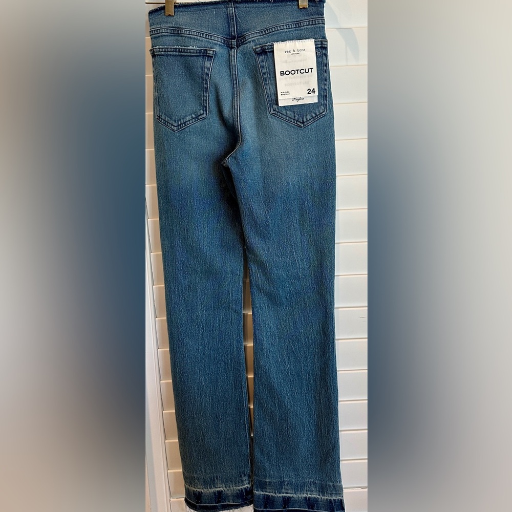 Peyton mid rise boot cut womens jeans from Rag & Bone. Size 24